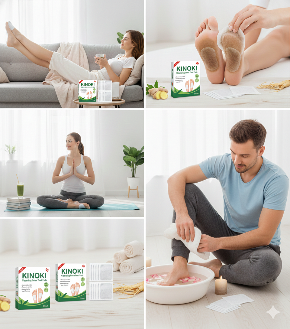 Kinoki Foot Pads Detox Foot Pads for Release Body Activating